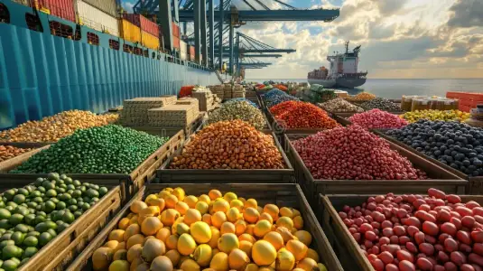 Mixed Fresh Fruits Exporter Bulk Supply 20ft Container